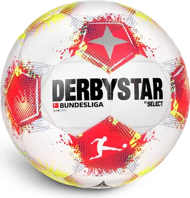 Produktbild von DERBYSTAR Bundesliga Club Light v25 Weiß/Rot/Gelb 5