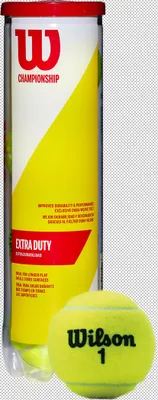 Produktbild von Wilson Tennisbälle Championship Extra Duty 4 Stück