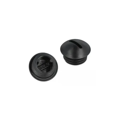 Image de DELOCK Verschlussstopfen M12 x 1,5 schwarz 10 Stück