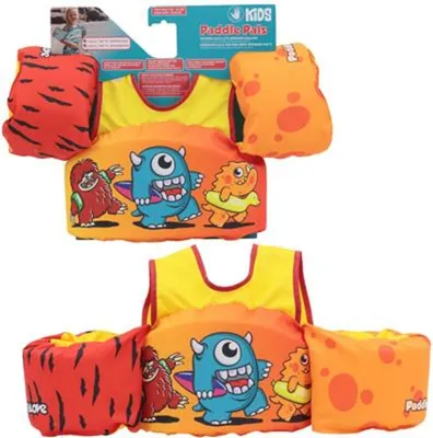 Produktbild von Bodyglove Body Glove Paddle Pal Monsters 3-6 Jahre, Mehrfarbig, Schwimmweste, Polyester, 3 Jahr(e), Junge/Mädchen, 30 kg