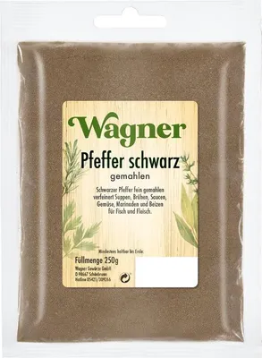 Produktbild von Pfeffer schwarz gemahlen