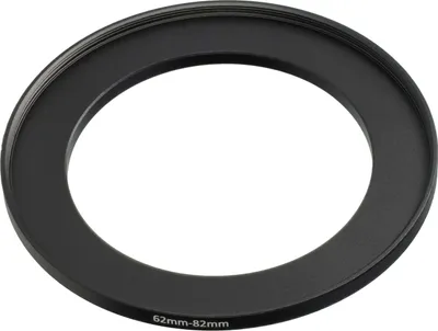 Produktbild von vhbw Step-Up-Ring Adapter 62mm - 82mm für Kamera Objektiv - Filteradapter, Metall Schwarz