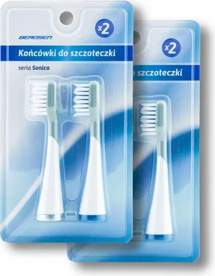 Zdjęcie produktu dla Końcówki do szczoteczki sonicznej Berdsen 4 szt
