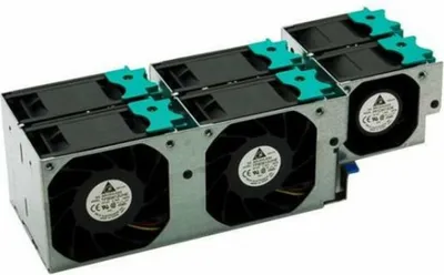 Produktbild von Intel ASRLXFANS, Schwarz, 6 Lüfter, EAR99, Discontinued