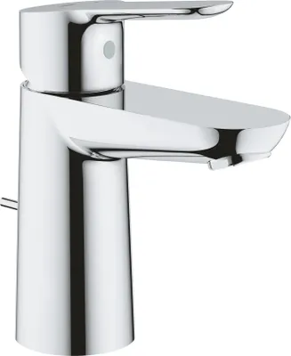 Produktbild von GROHE Einhand-Waschtischbatterie BauEdge 23356, S-Size, Einlochmontage, Zugstangen-Ablaufgarnitur aus Metall, chrom