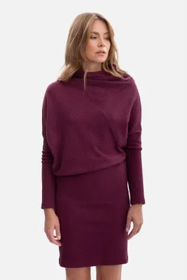 Immagine prodotto di BeWear Abito da donna in maglia Bivould B309 viola L/XL