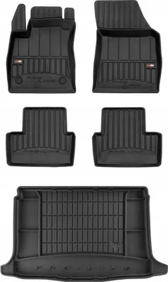 Produktbild von 3D Gummimatten Set für Renault Megane IV ab 2015