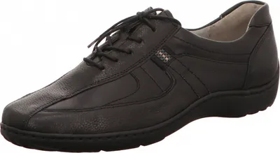 Zdjęcie produktu dla Sznurowane buty damskie Waldläufer w kolorze czarnym, rozmiar 3,5