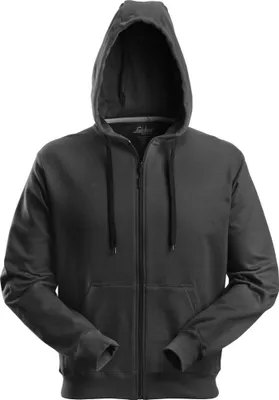 Produktbild von Snickers Classic Zip Hoodie 2801 Schwarz (0400) Größe XXL