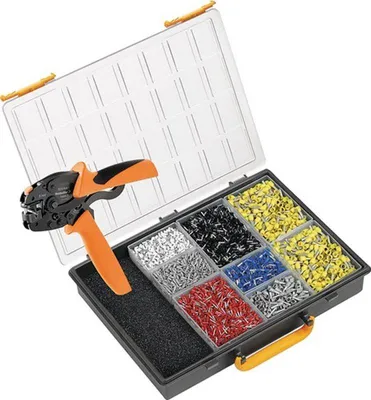 Produktbild von Aderendhülsensortiment 4501-tlg.0,50-6,0mm² Raaco-Box WEIDMÜLLER