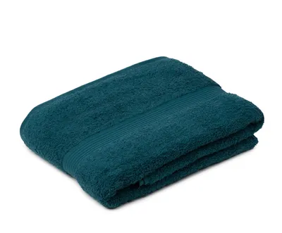 Produktbild von sleepling - liebling Badetuch, 100% hochwertige Baumwolle, mit Schlaufe, 100 x 150 cm, waschbar & trocknergeeignet, voluminös, petrol