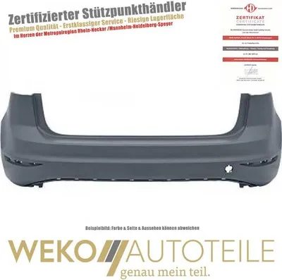 Produktbild von Stoßstange hinten DIEDERICHS 2216755 für VW