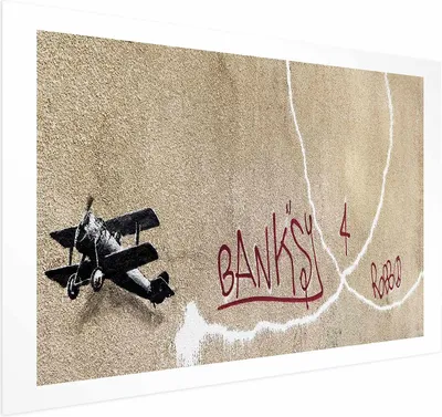 Immagine prodotto di Poster biplano 60x40 cm senza cornice con margine