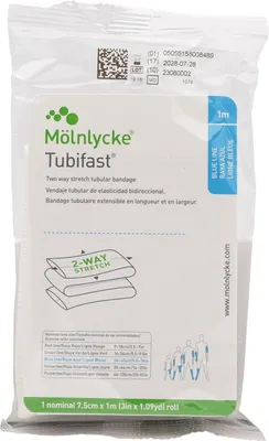 Produktbild von TUBIFAST 2-Way Stretch 7,5 cmx1 m blau