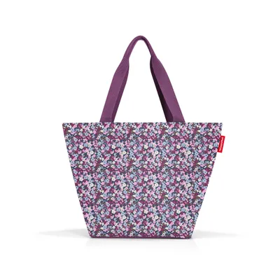 Produktbild von reisenthel shopper M, Einkaufstasche, Tragetasche, Schultertasche, Tasche, Polyestergewebe, Viola Mauve, 15 L, ZS3080
