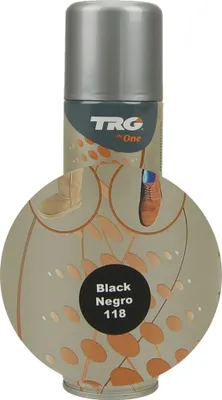 Produktbild von TRG Renovator Wildleder Pflegespray schwarz (118) Schuhfarbe Schuhspray für Wildleder & Nubukleder | mit Wildleder Pflegebürste | Schuhpflege zum Färben für Rauleder & Nubukleder & Textilschuhen
