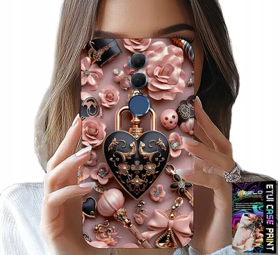 Image de Etui Pour Huawei Mate 20 Lite - Feminine Designs Padlock Heart Case + Glass