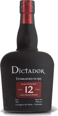 Produktbild von Dictador 12 Years Icon Reserve + Box 700ml 40% Vol.