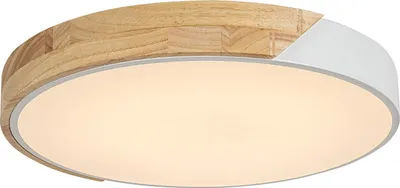 Immagine prodotto di Rabalux Lampada da soffitto LED bianca Acero con legno 415mm 24W R3527