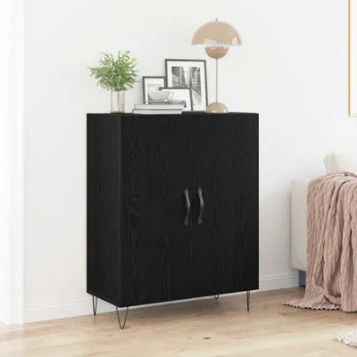 Obrázek produktu pro vidaXL Příborník vzhled černého dubu 69,5 x 34 x 90 cm materiál na bázi dřeva