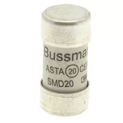 Immagine prodotto di Inserto fusibile Eaton, bassa tensione, 20 A, CA 415 V, 80 kA, BS88, 13 x 29 mm, gL/gG, BS SMD20
