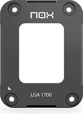 Produktbild von NOX NXHUMMERSHIELDINT, Universal, Schwarz, Stahl, Intel LGA 1700 / LGA 18xx, 6 mm, 54 mm
