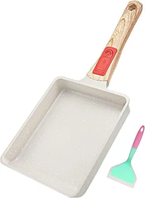 Produktbild von Bobikuke Tamagoyaki Pfanne 19 x 16 cm Antihaft Rechteck