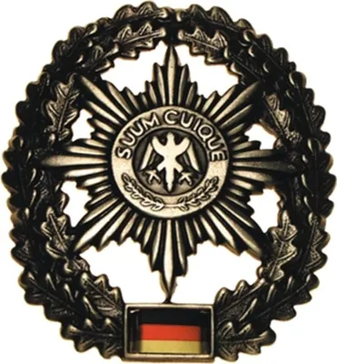 Produktbild von Bundeswehr Barretabzeichen, Feldjäger, Metall