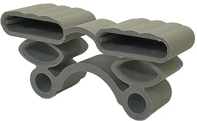 Obrázek produktu pro Sada 10 podložek pro upevnění lamel v roštu (115_40x32x8,5 (Duo))