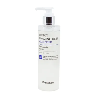 Produktbild von DR.HEDISON Bubbly Foaming Deep Cleanser 250ml - porenreinigendes Reinigungsgel