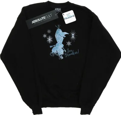 Produktbild von Disney - "Frozen 2 Ice Breaker" Sweatshirt für Herren BI24953 (M) (Schwarz)