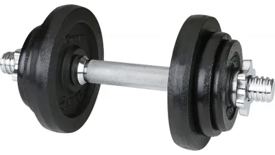Produktbild von V3TEC Kurzhantelset 11 kg schwarz-grau 11