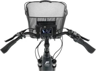 Produktbild von Abschließbarer E-Bike-Korb – 5 kg Tragkraft – schwarz