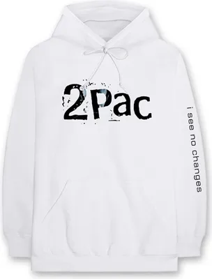 Zdjęcie produktu dla 2Pac I See No Changes White L Bluza