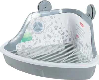 Obrázok produktu pre Eck-Toilettenhaus für Nagetiere 32x25 cm