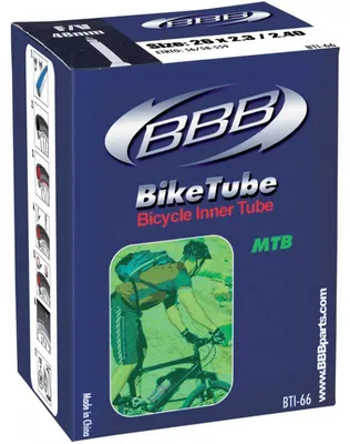 Produktbild von BBB Cycling BBB Schlauch AV 26x1.75/2.35 schwarz 75 - zuverlässiger Fahrradsc...