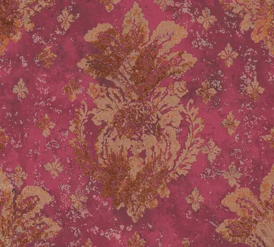 Produktbild von A.S. Création Vliestapete Boho Love Tapete metallic rot 10,05 m x 0,53 m 364564 36456-4