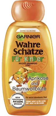Obrázek produktu pro Garnier Wahre Schätze Dětský šampon Apricot bez silikonů 250ml