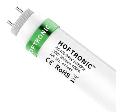 Produktbild von hoftronic LED Leuchtstofflampe 150cm T8 G13 30W 4800lm 4000K IP20