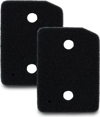 Produktbild von 2er Set Filter für Miele 9164761 Trockner Wärmepumpentrockner Fein-Grob 207 x 157 x 30mm Schwammfilter Filtermatte