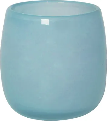 Produktbild von Blumentopf Glaspot Sommer 16cm blau