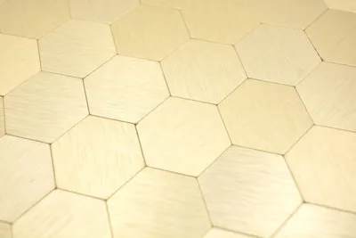 Produktbild von Handmuster Mosaikfliese Selbstklebende Mosaike hexagonal metall gold Küche Wand MOS200-4GHX_m