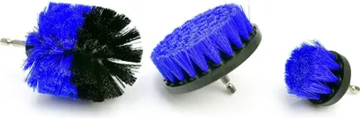 Image de GEKO Jeu de 3 brosses, embout 1/4" G00880