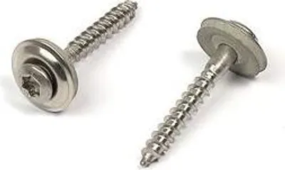 Produktbild von Klammerschraube + EPDM, Torx 4,5 x 100 A2 - d.15mm - Packung mit 100 Stück