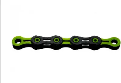 Produktbild von KMC X-11 SL DLC Super Light 118Glieder 11fach schwarz grün