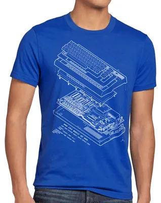 Produktbild von A.N.T. C64 BASIC V2 Herren T-Shirt heimcomputer classic gamer