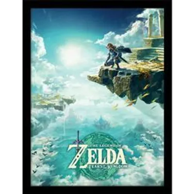 Immagine prodotto di The Legend of Zelda - Hyrule Skies - Stampa artistica incorniciata