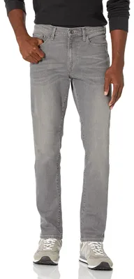 Produktbild von Amazon Essentials Herren Slim-Fit-Comfort-Stretchjeans - Auslauffarben, Grau, 34W / 31L