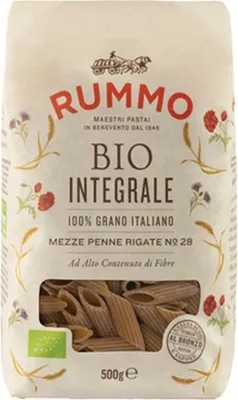 Immagine prodotto di Rummo Penne rigate integrali biologiche 500 g
