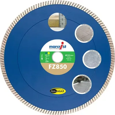 Immagine prodotto di Disco diamantato per esterni Marcrist FZ850 ⌀ 230 x 22,2 mm